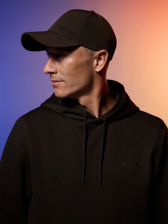 Zdjęcie produktu 4F Czapka z daszkiem strapback uniseks 4F | Robert Lewandowski - brązowa L / XL (60cm)
