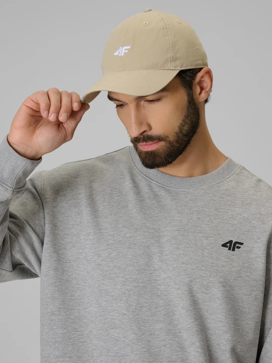 Zdjęcie produktu 4F Czapka z daszkiem strapback uniseks - beżowa XS / S (56cm)