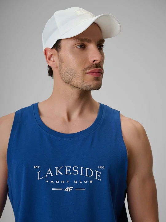 Zdjęcie produktu 4F Czapka z daszkiem strapback uniseks - biała XS / S (56cm)