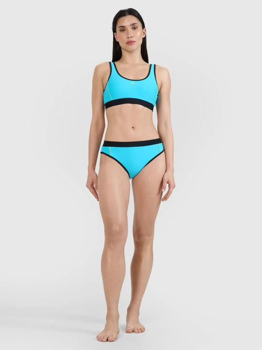 Zdjęcie produktu 4F Dół od bikini damski - niebieski S