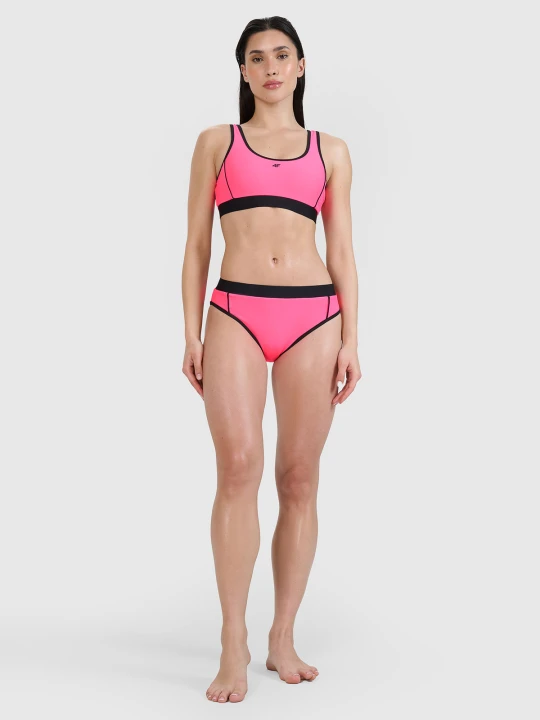 Zdjęcie produktu 4F Dół od bikini damski - różowy S