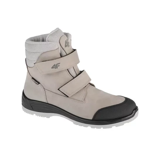 Zdjęcie produktu 4F Junior Trek HJZ21-JOBMW250-26S, Dla chłopca, Szare, buty trekkingowe, nubuk, rozmiar: 30