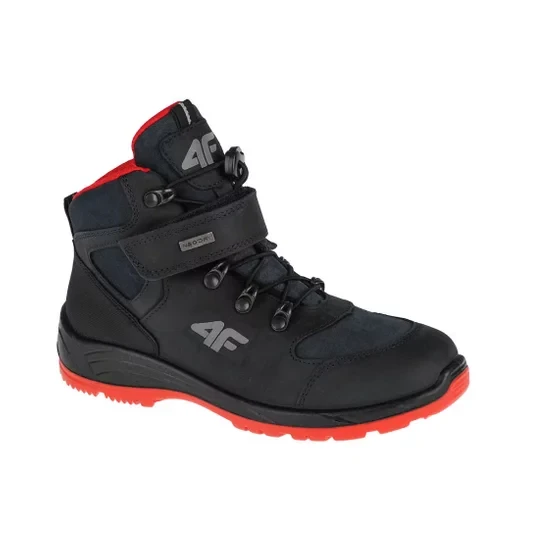 Zdjęcie produktu 4F Junior Trek HJZ21-JOBMW251-31S, Dla chłopca, Granatowe, buty trekkingowe, nubuk, rozmiar: 29