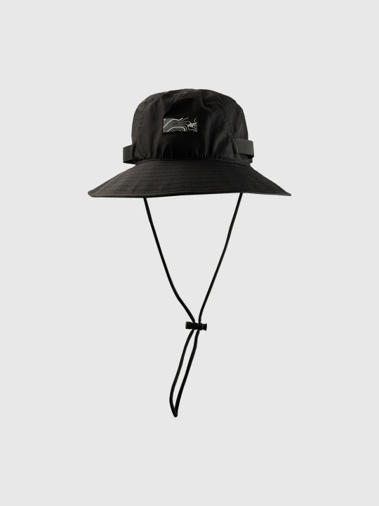 Zdjęcie produktu 4F Kapelusz trekkingowy bucket hat uniseks - czarny XS / S (56cm)