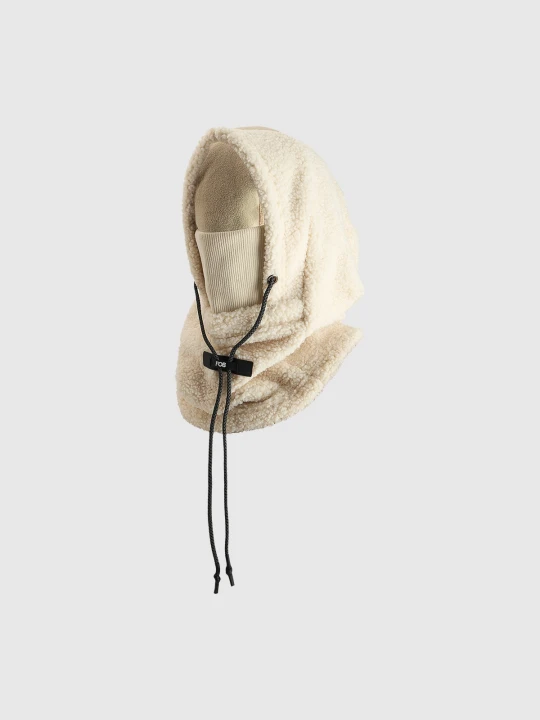 Zdjęcie produktu 4F Kaptur sherpa - biały S / M