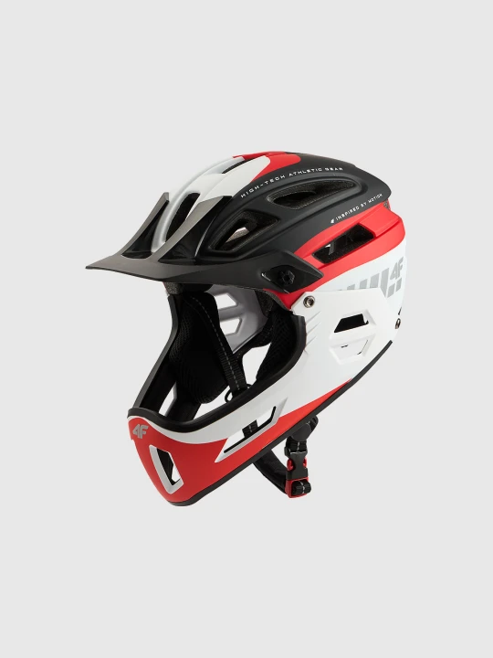 Zdjęcie produktu 4F Kask full face rowerowy dziecięcy - multikolor L (58-62cm)