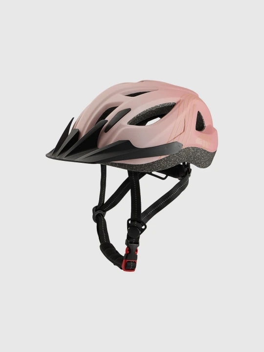 Zdjęcie produktu 4F Kask rowerowy z odpinanym daszkiem dziecięcy - różowy XS-S (48-52CM)