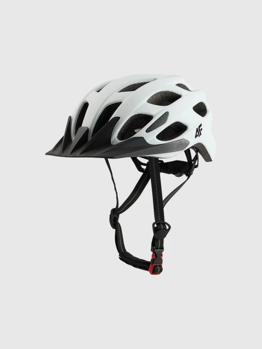 Zdjęcie produktu 4F Kask rowerowy MTB uniseks - biały S (51-54cm)