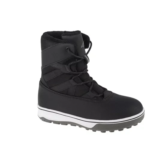 Zdjęcie produktu 4F Kids Snow Boots 4FJAW22FSBSF005-20S, Dla dziewczynki, Czarne, śniegowce, syntetyk, rozmiar: 32