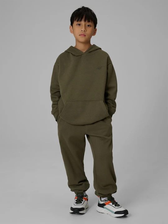 Zdjęcie produktu 4F Komplet dresowy chłopięcy - khaki 122 / 128 (6-8 lat) zielony