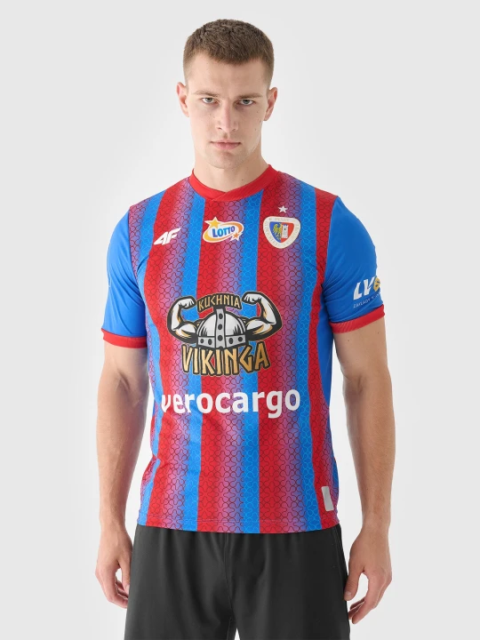 Zdjęcie produktu 4F Koszulka klubowa domowa z sezonu 2024 / 25 męska 4F x Piast Gliwice - multikolor S
