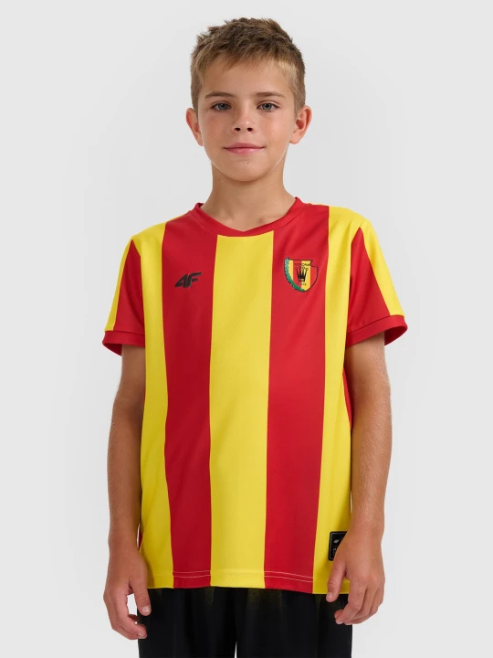 Zdjęcie produktu 4F Koszulka klubowa domowa z sezonu 2025 / 26 dziecięca 4F x Korona Kielce - multikolor 146 / 152 (10-12 lat)