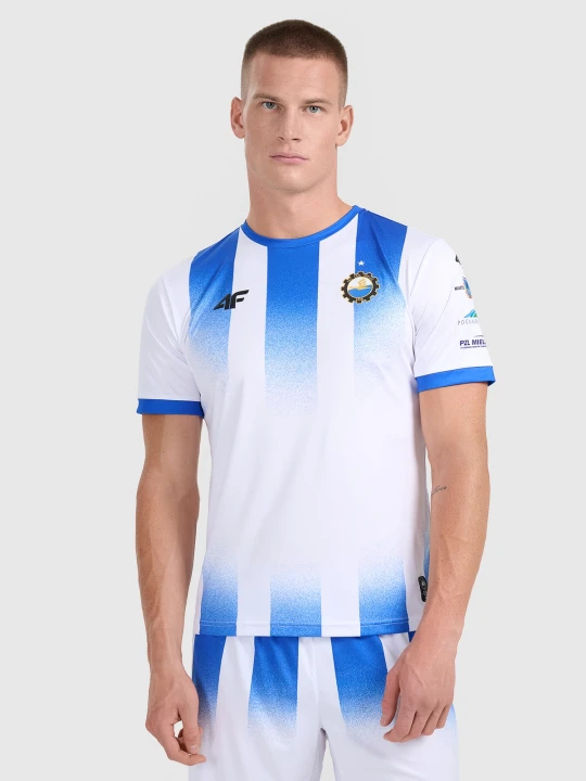 Zdjęcie produktu 4F Koszulka klubowa domowa z sezonu 2025 / 26 męska 4F x Stal Mielec - biała XL