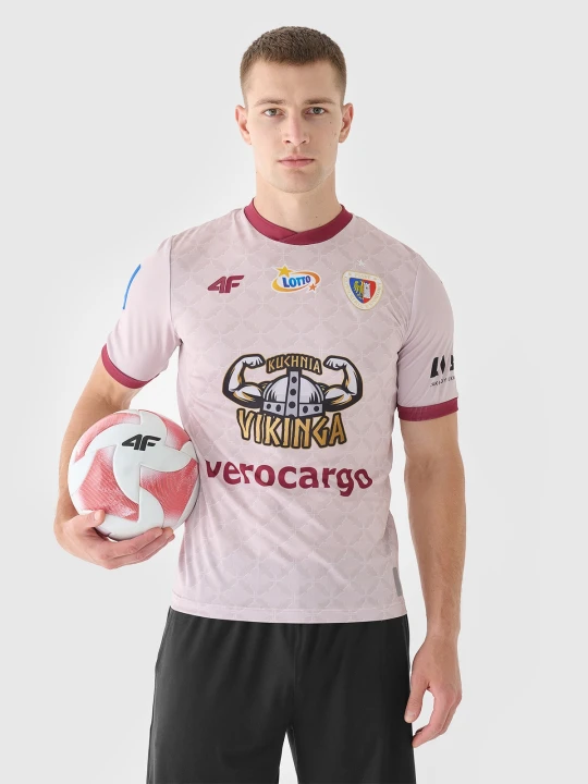 Zdjęcie produktu 4F Koszulka klubowa wyjazdowa z sezonu 2024 / 25 męska 4F x Piast Gliwice - multikolor XXL