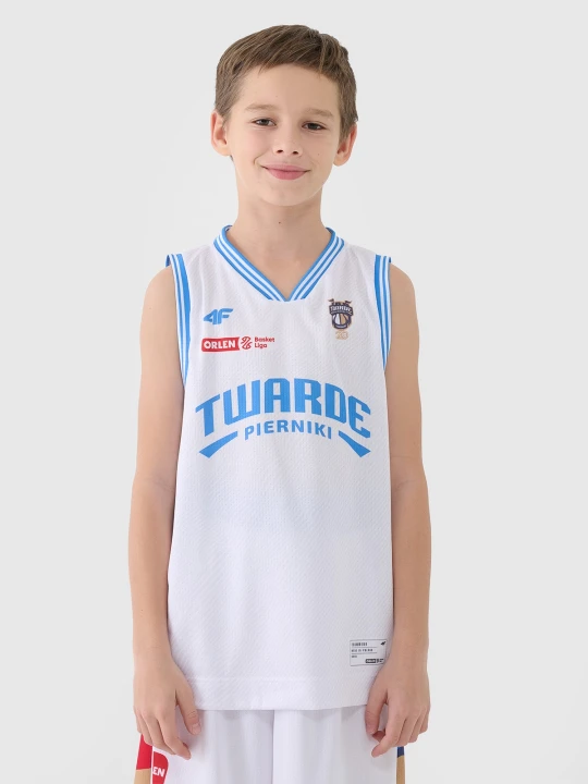 Zdjęcie produktu 4F Koszulka meczowa replika domowa z sezonu 2024/25 dziecięca 4F x Twarde Pierniki Toruń - multikolor 158/164 (12-14 lat)