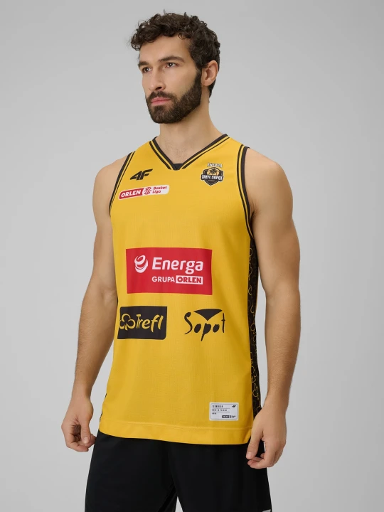 Zdjęcie produktu 4F Koszulka meczowa replika domowa z sezonu 2025 / 26 męska 4F x Trefl Sopot - żółta XXL