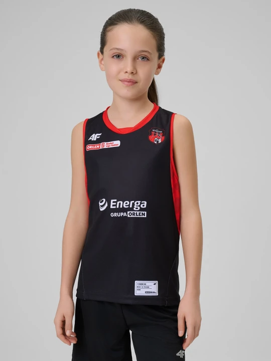 Zdjęcie produktu 4F Koszulka meczowa replika wyjazdowa z sezonu 2024 / 25 dziecięca 4F x MMKS Katarzynki Toruń - multikolor 146 / 152 (10-12 lat)