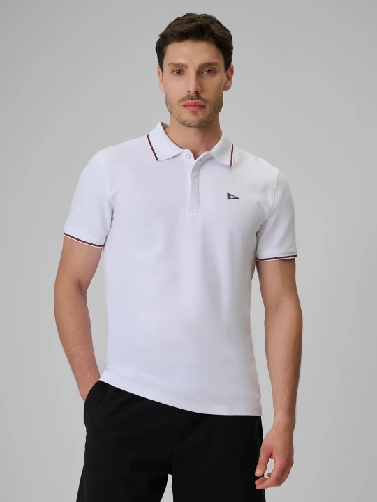 Zdjęcie produktu 4F Koszulka polo regular męska - biała XL
