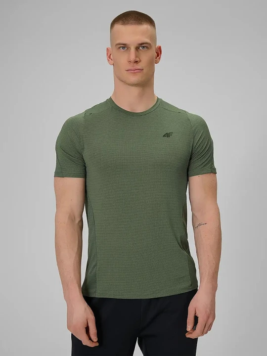 Zdjęcie produktu 4F Koszulka sportowa w kolorze khaki rozmiar: L