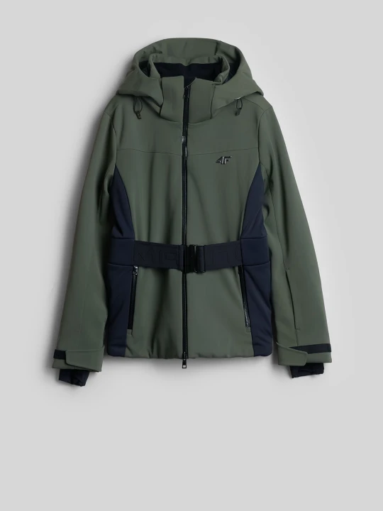Zdjęcie produktu 4F Kurtka narciarska 4F PRO membrana 20000 damska - khaki L zielony