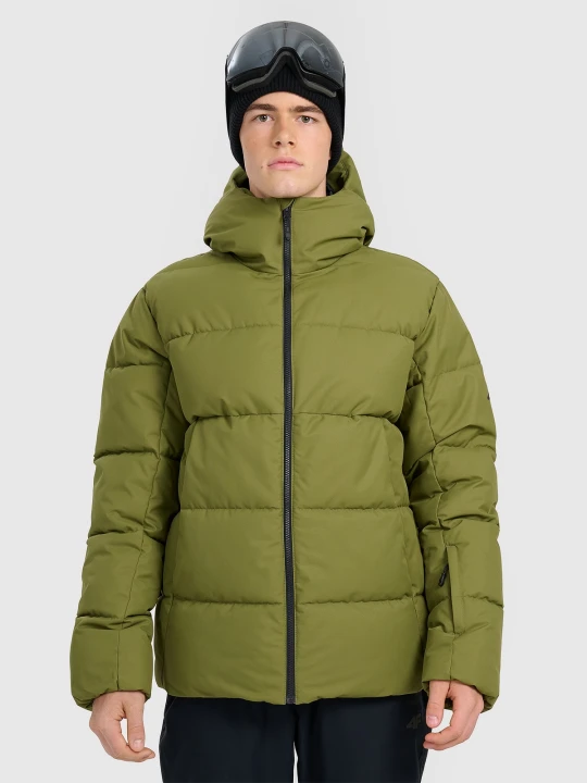 Zdjęcie produktu 4F Kurtka narciarska membrana 5000 męska - khaki XXL zielony