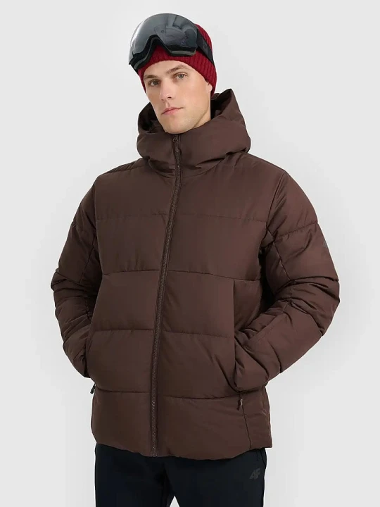 Zdjęcie produktu 4F Kurtka narciarska w kolorze brązowym rozmiar: M