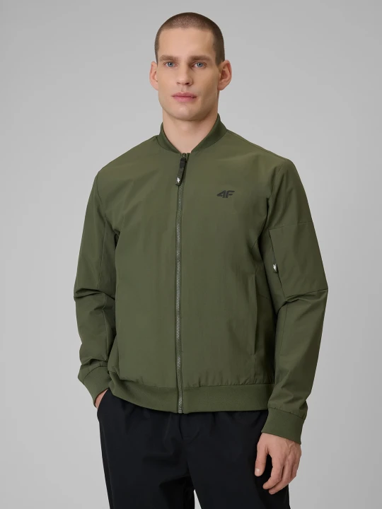 Zdjęcie produktu 4F Kurtka przejściowa męska - khaki 3XL zielony