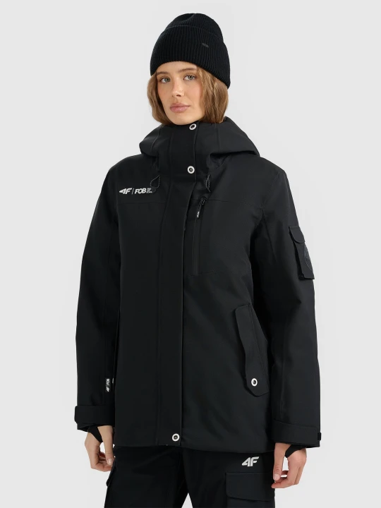 Zdjęcie produktu 4F Kurtka snowboardowa membrana 15000 damska - czarna S