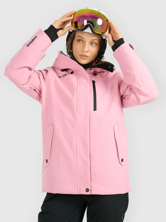 Zdjęcie produktu 4F Kurtka snowboardowa membrana 15000 damska - różowa XL