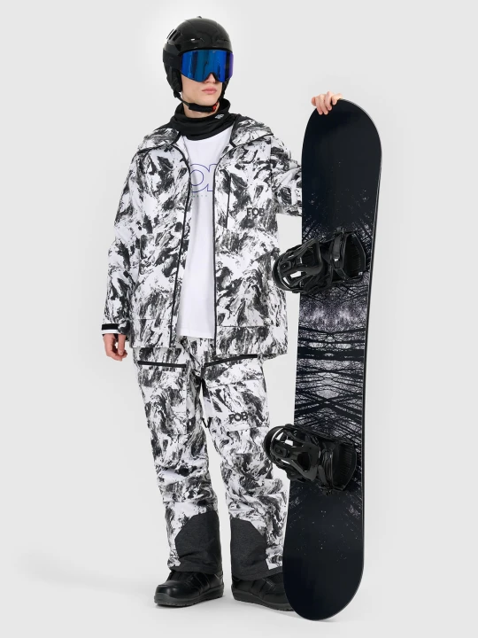 Zdjęcie produktu 4F Kurtka snowboardowa membrana 15000 męska - multikolor S