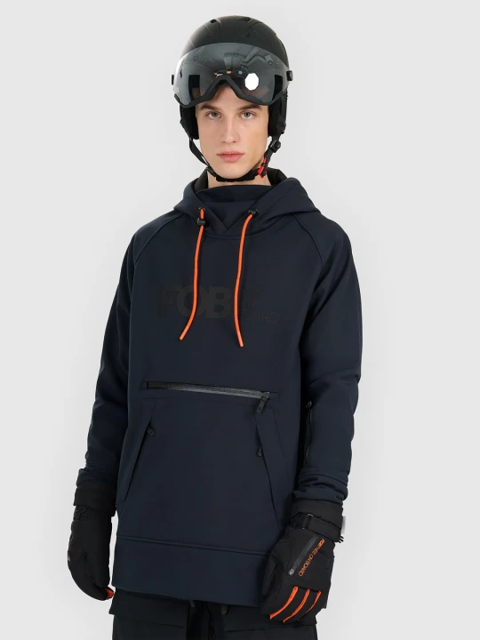 Zdjęcie produktu 4F Kurtka snowboardowa softshell wiatroodporna membrana 5000 męska - czarna XL