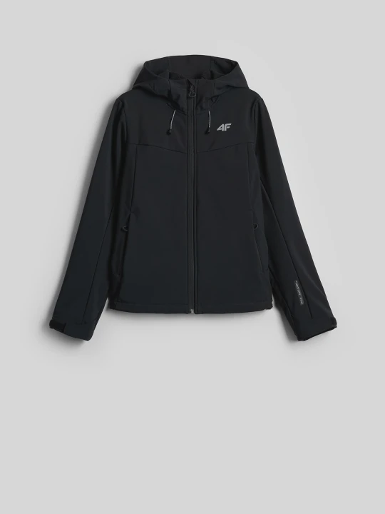 Zdjęcie produktu 4F Kurtka softshell wiatroodporna damska - czarny S
