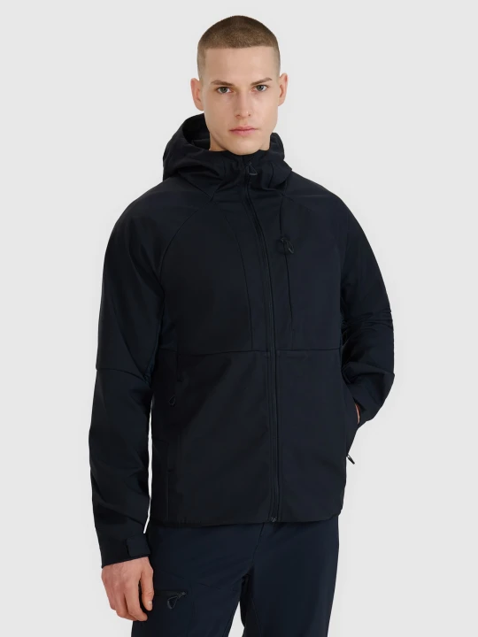 Zdjęcie produktu 4F Kurtka softshell wiatroodporna membrana 10000 męska - czarna XL