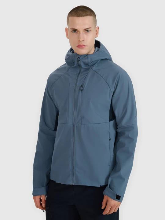 Zdjęcie produktu 4F Kurtka softshell wiatroodporna membrana 10000 męska - granatowa XXL
