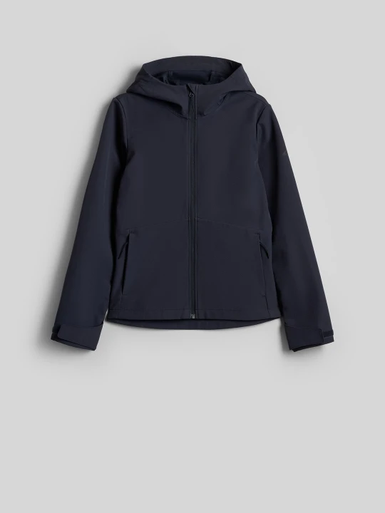 Zdjęcie produktu 4F Kurtka softshell wiatroodporna membrana 5000 damska - granatowa XXL