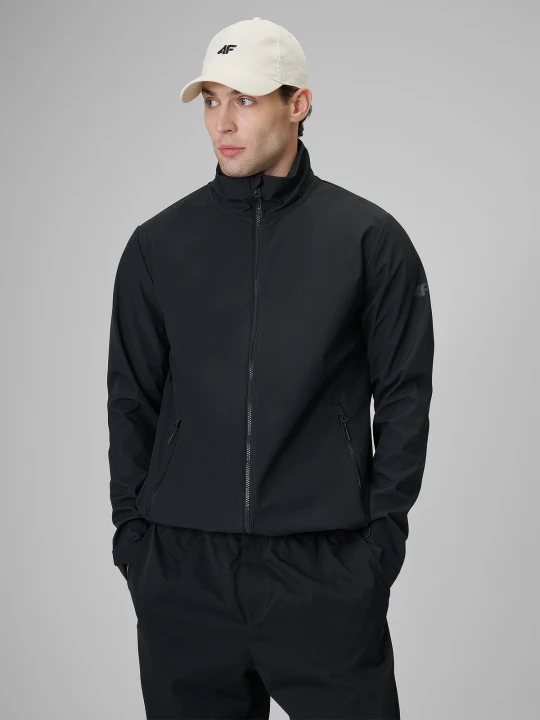 Zdjęcie produktu 4F Kurtka softshell wiatroodporna membrana 5000 męska - czarna M