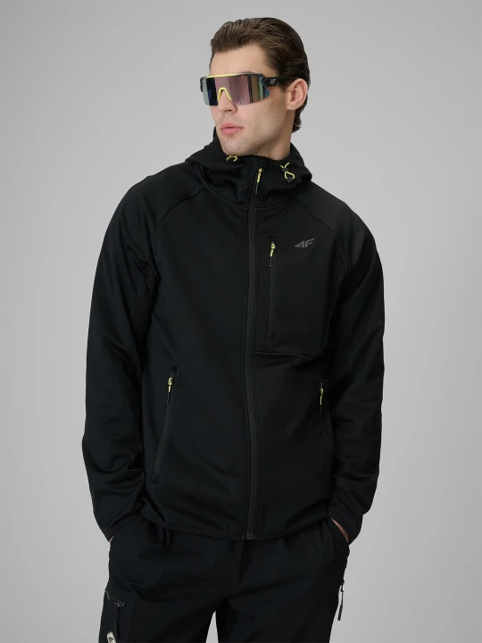 Zdjęcie produktu 4F Kurtka softshell wiatroodporna membrana 5000 męska - czarna M