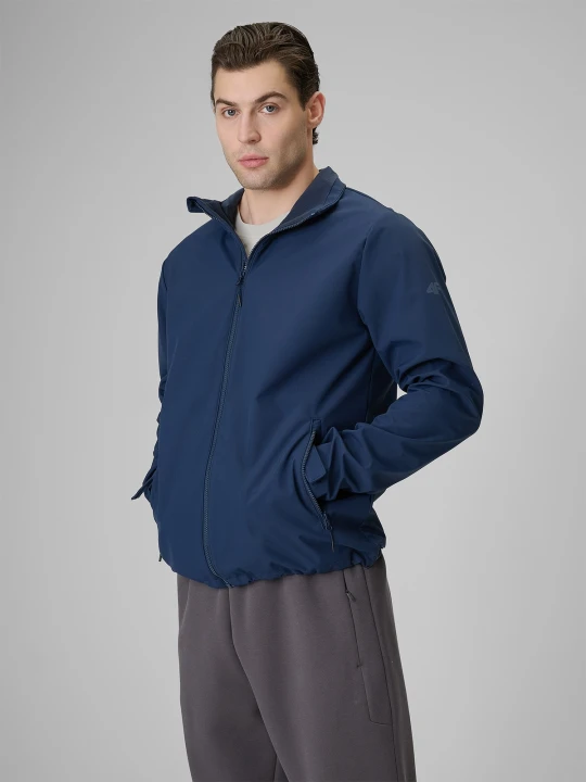 Zdjęcie produktu 4F Kurtka softshell wiatroodporna membrana 5000 męska - granatowa S