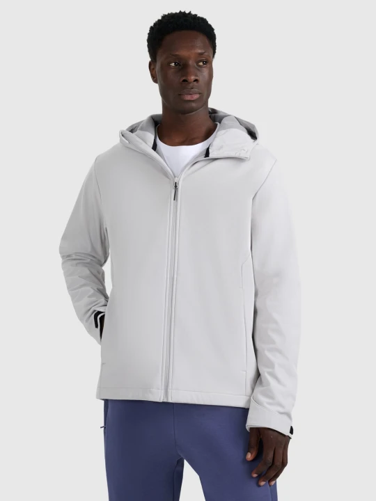 Zdjęcie produktu 4F Kurtka softshell wiatroodporna membrana 5000 męska - szary XXL
