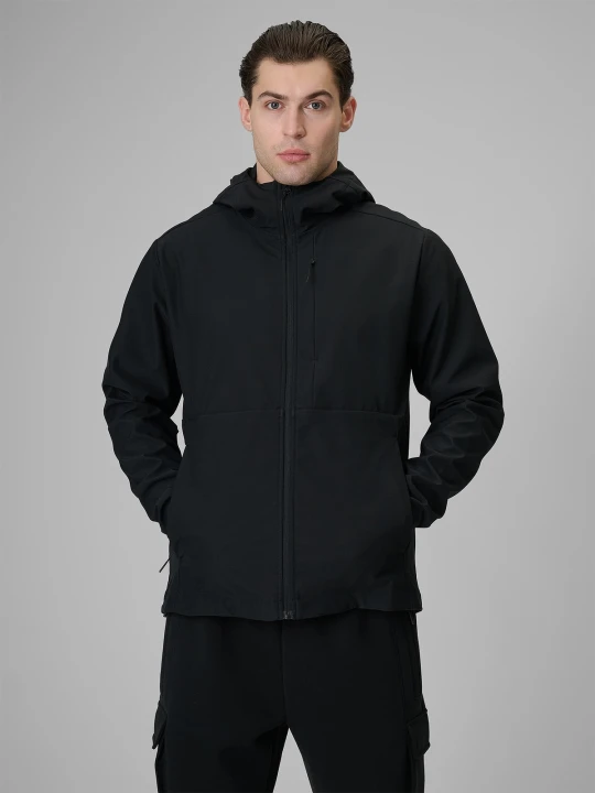 Zdjęcie produktu 4F Kurtka softshell wiatroodporna membrana 8000 męska - czarna S
