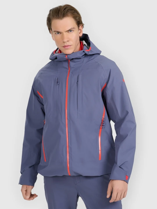 Zdjęcie produktu 4F Kurtka trekkingowa przeciwdeszczowa membrana 20000+ męska - granatowa 3XL