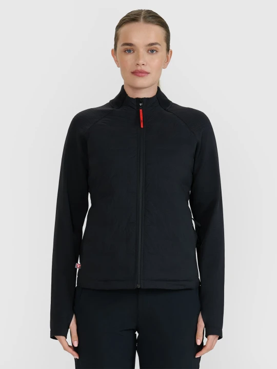 Zdjęcie produktu 4F Kurtka trekkingowa z wypełnieniem Primaloft ThermoPlume damska - czarna XL