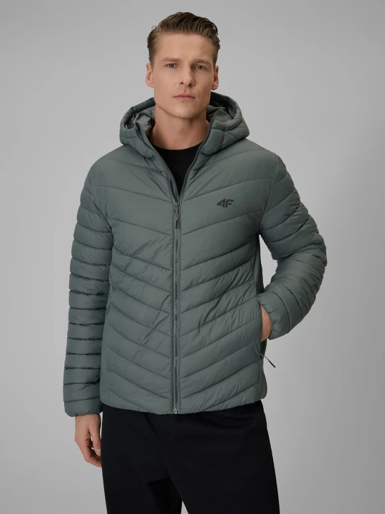 Zdjęcie produktu 4F Kurtka z wypełnieniem syntetycznym męska - zielona 3XL