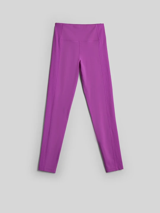 Zdjęcie produktu 4F Legginsy do jogi szybkoschnące damskie - różowe S