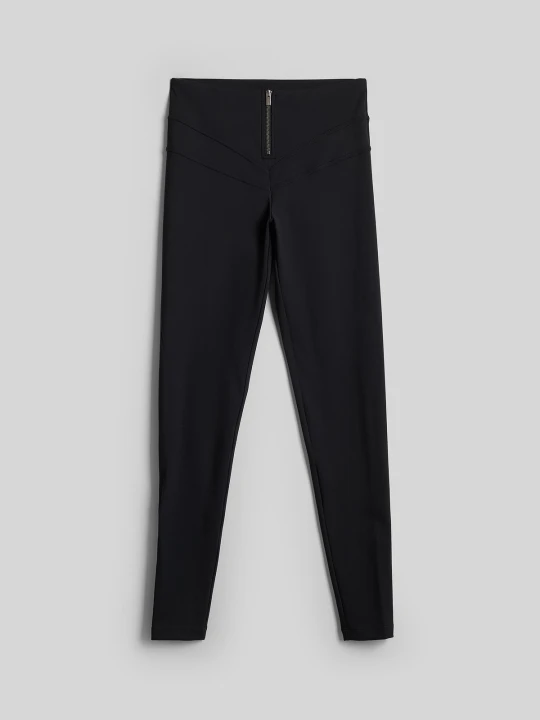 Zdjęcie produktu 4F Legginsy dzianinowe damskie - czarne XL