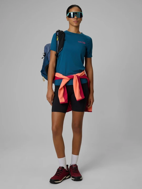 Zdjęcie produktu 4F Legginsy kolarki trekkingowe damskie - czarne XS
