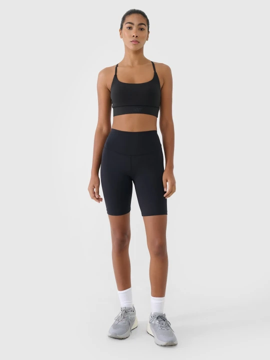 Zdjęcie produktu 4F Legginsy kolarki treningowe damskie - czarne S