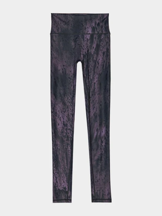 Zdjęcie produktu 4F Legginsy sportowe w kolorze antracytowo-jasnoróżowym rozmiar: XS
