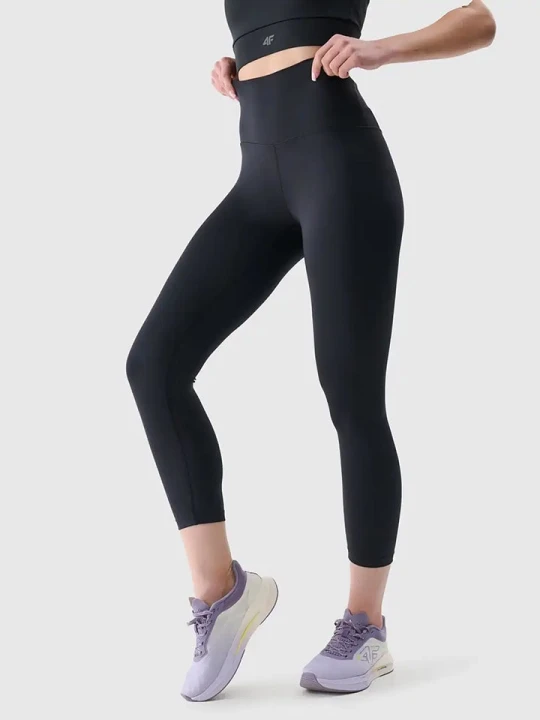 Zdjęcie produktu 4F Legginsy sportowe w kolorze czarnym rozmiar: S