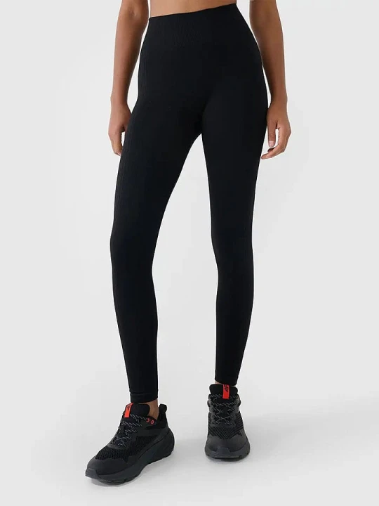 Zdjęcie produktu 4F Legginsy sportowe w kolorze czarnym rozmiar: XS/S